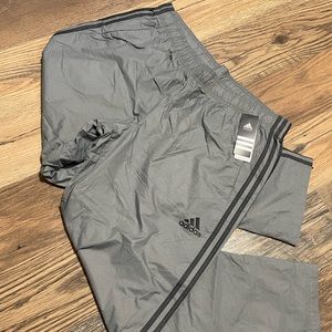 NWT Men’s XL Adidas gray athletic pants.